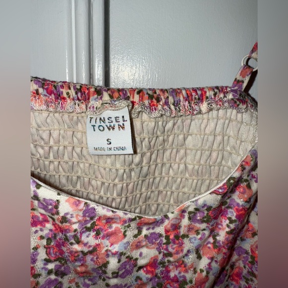 Tinseltown Small Floral Dress EUC - Picture 4 of 8